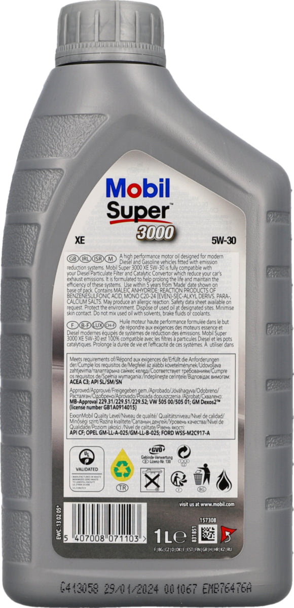 Super 3000 XE 5W-30