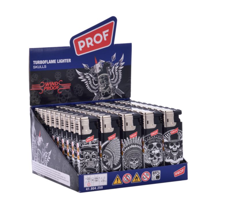 Briquet Skullsfamily Slidecap Turbo Light