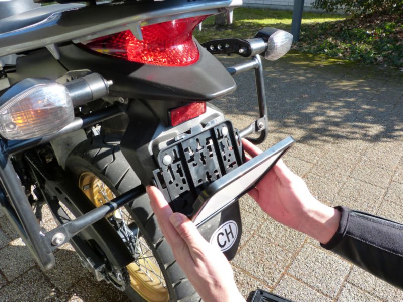 Kennzeichenhalter Bike