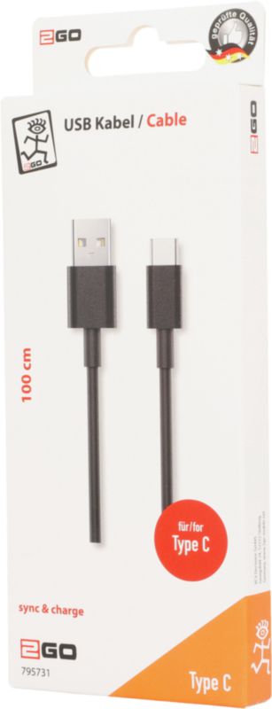 Daten-/Ladekabel USB Typ C