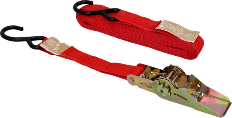 Spanngurt mit Ratsche & S-Haken