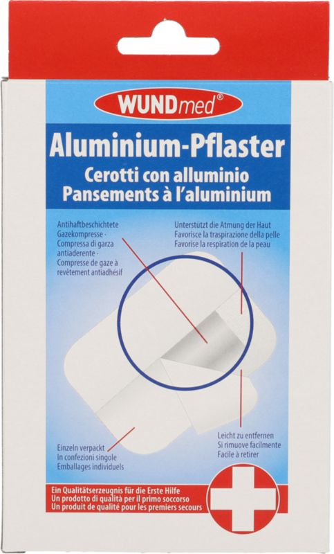 Aluminiumpflaster, 3 Sütck