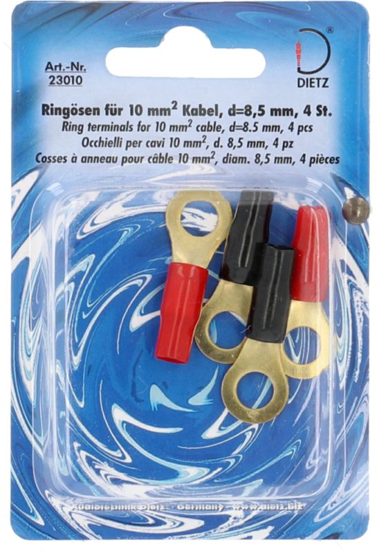 Œillets pour câble de 10 mm²
