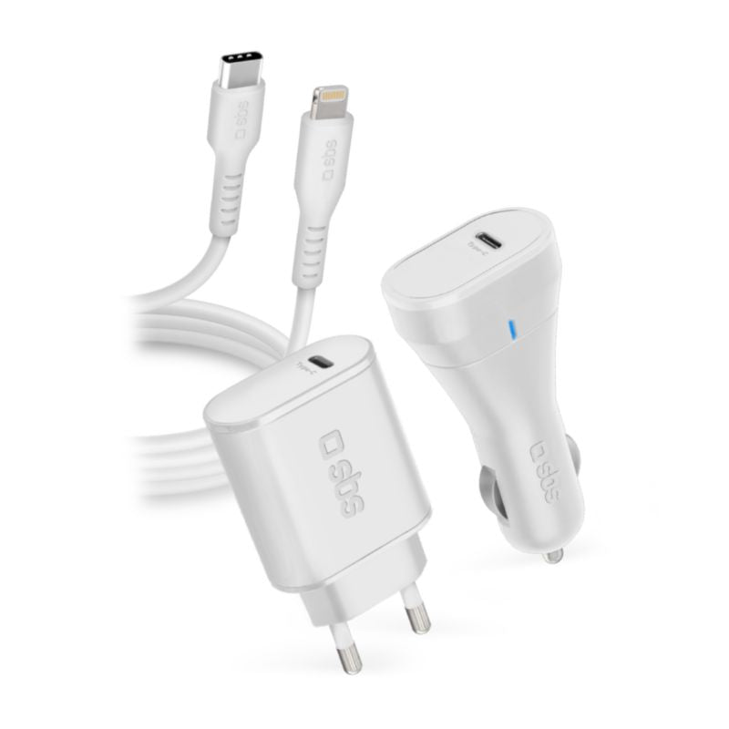 Kit chargeur de voyage type C 3.0 A
