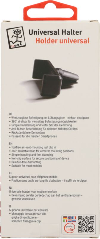 Handyhalter Lüftung 360°